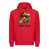 Red vine diva  gnome Premium Hoodie - BarkalooDesign