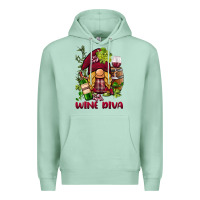 Seafoam vine diva  gnome Premium Hoodie - BarkalooDesign