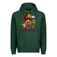 Sports Green vine diva  gnome Premium Hoodie - BarkalooDesign