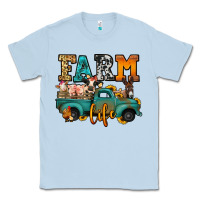 Dusty Blue farm life farm animals truck Classic Tee - Jasminsmagicworld