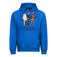 Cobalt Get in ghoulies were going haunting Urban Hoodie - NancyCooperArtShop