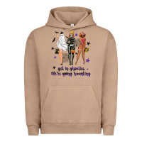 Pigment Burro Get in ghoulies were going haunting Urban Hoodie - NancyCooperArtShop