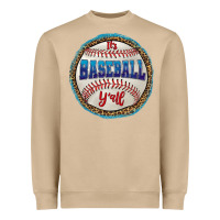Mushroom it's baseball y'all Heavyweight Sweatshirt - HRA Design Shop