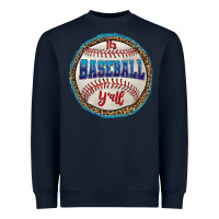 Navy it's baseball y'all Heavyweight Sweatshirt - HRA Design Shop