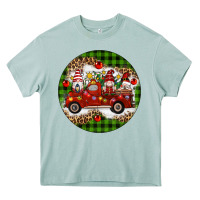 Christmas Gnomes Truck Heavy Core Tee | Teevron