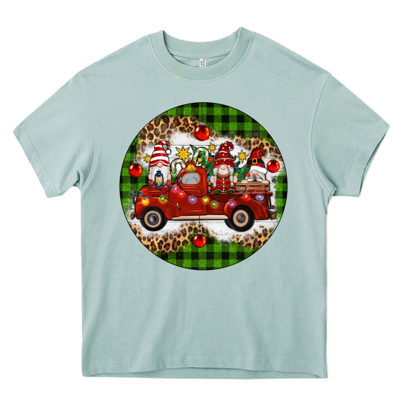 Christmas Gnomes Truck Heavy Core Tee by Artiststas | Teevron