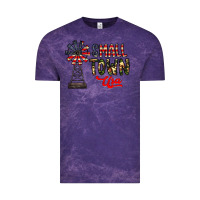 Cloud Purple small town usa Vintage Tee - CowhideDigitalArt