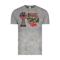 Cloud Rock small town usa Vintage Tee - CowhideDigitalArt