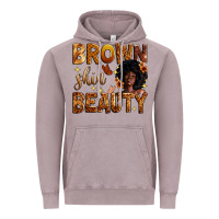 Vintage Zinc brown skin beauty Vintage Hoodie - Zillion Design Studio