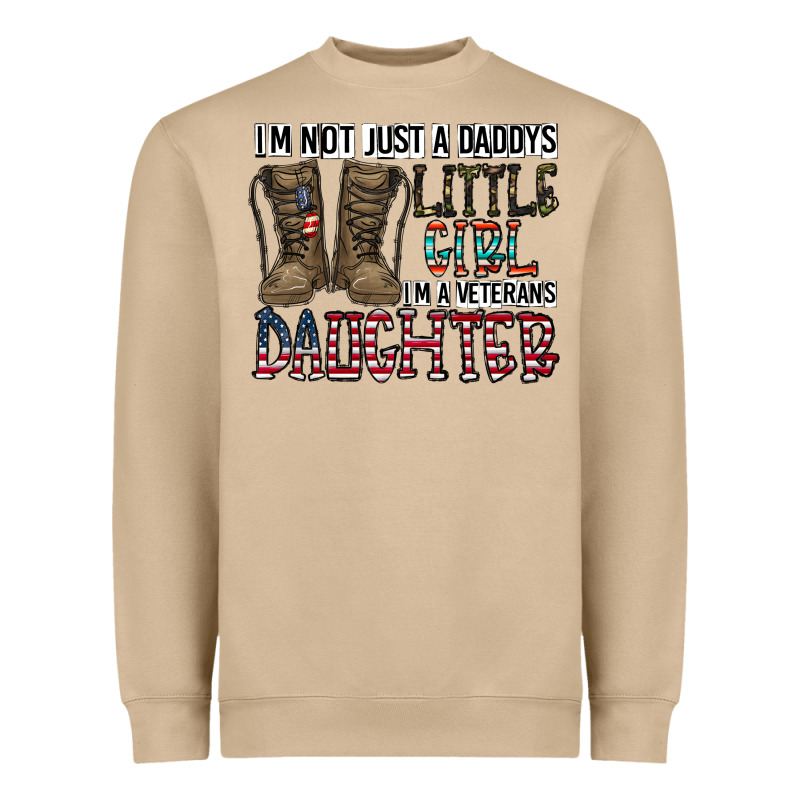 I'm Not Just A Daddy's Little Girl Heavyweight Sweatshirt by CowhideDigitalArt | Teevron