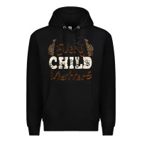 Black every child matters Premium Hoodie - BarkalooDesign