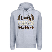 Heather Grey every child matters Premium Hoodie - BarkalooDesign