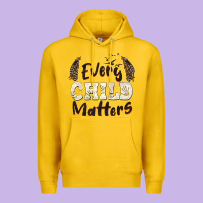 Every Child Matters Premium Hoodie Designed By Barkaloodesign