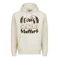 Oatmeal Heather every child matters Premium Hoodie - BarkalooDesign