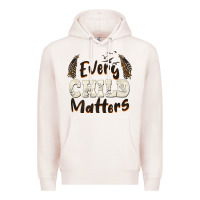 Pale Pink every child matters Premium Hoodie - BarkalooDesign