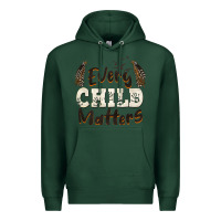 Sports Green every child matters Premium Hoodie - BarkalooDesign