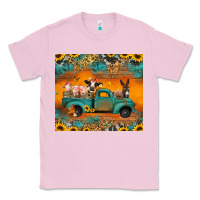 Bubblegum Pink farm animals truck Classic Tee - Jasminsmagicworld