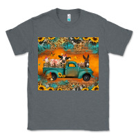 Charcoal Heather farm animals truck Classic Tee - Jasminsmagicworld