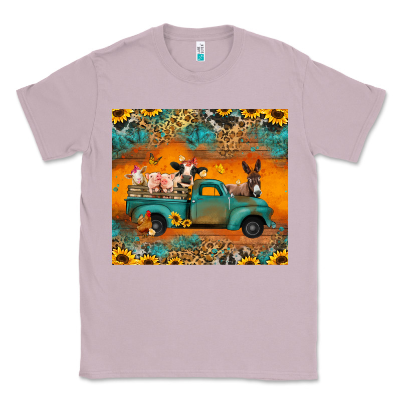 Farm Animals Truck Classic Tee by Jasminsmagicworld | Teevron