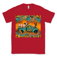 Red farm animals truck Classic Tee - Jasminsmagicworld