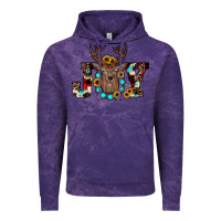 Cloud Purple christmas joy Vintage Hoodie - JahusDesignShop