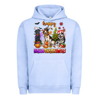 Happy Hallothanksmas Dogs Urban Hoodie | Teevron