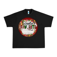 Black custom name santas favorite nurse Urban Heavy Tee - AdoDesignShop