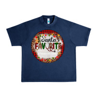 Navy custom name santas favorite nurse Urban Heavy Tee - AdoDesignShop