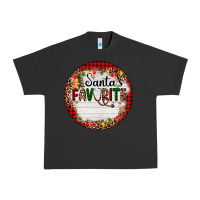 Pigment Black custom name santas favorite nurse Urban Heavy Tee - AdoDesignShop