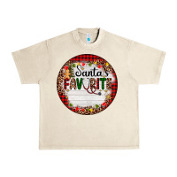 Sandshell custom name santas favorite nurse Urban Heavy Tee - AdoDesignShop
