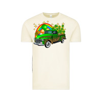 Vintage Arctic st patricks shamrock gold rainbow balloon candy truck Vintage Tee - FaDigitalArtStudio