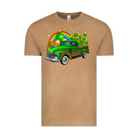 Vintage Camel st patricks shamrock gold rainbow balloon candy truck Vintage Tee - FaDigitalArtStudio