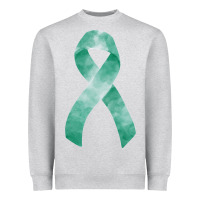 Heather Grey liver cancer ribbon fa element Heavyweight Sweatshirt - FaDigitalArtStudio