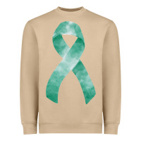 Mushroom liver cancer ribbon fa element Heavyweight Sweatshirt - FaDigitalArtStudio