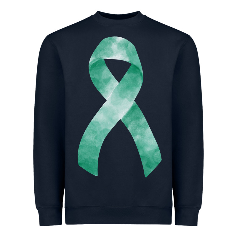 Liver Cancer Ribbon Fa Element Heavyweight Sweatshirt by FaDigitalArtStudio | Teevron