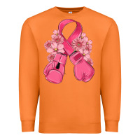 Carrot breast cancer with boxing gloves Premium Sweatshirt - MaliasSmallBusiness