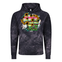 Cloud Black Wisconsin State Map Vintage Hoodie - RanaPortraitStore