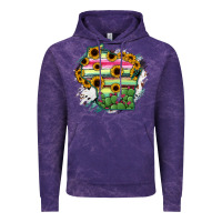 Cloud Purple Wisconsin State Map Vintage Hoodie - RanaPortraitStore
