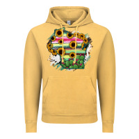 Wisconsin State Map Vintage Hoodie | Teevron