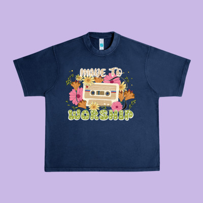 Made To Worship Urban Heavy Tee Designed By Jahusdesignshop