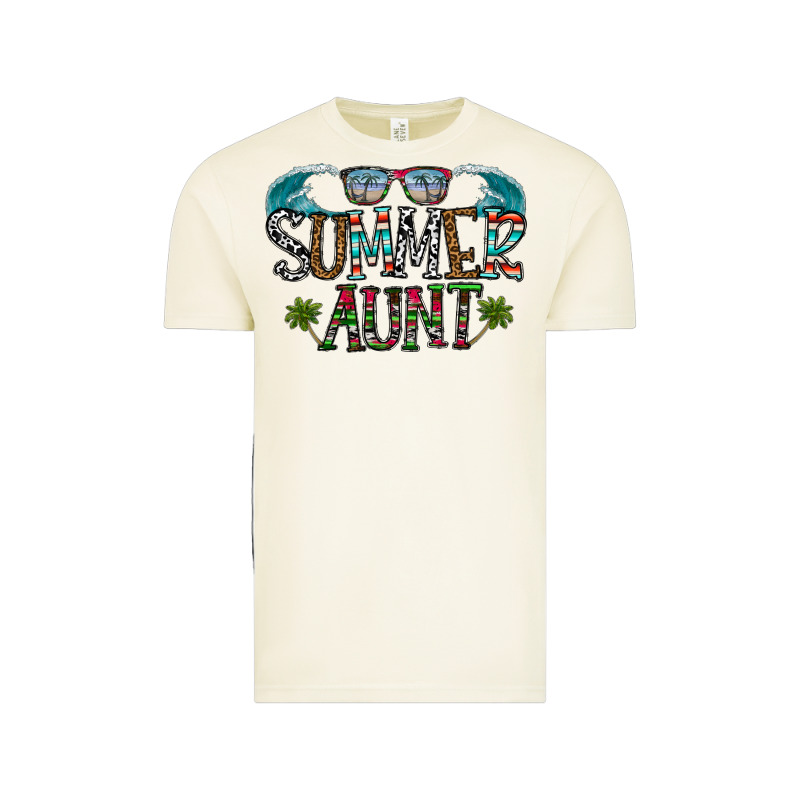 Summer Aunt Vintage Tee by CowhideDigitalArt | Teevron