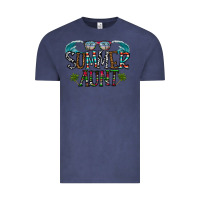 Vintage Denim summer aunt Vintage Tee - CowhideDigitalArt