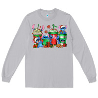 Moon Dust christmas stitch coffee Long Sleeve Tee - Jasminsmagicworld