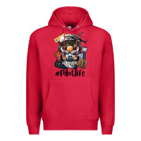 Cardinal pilot life gnome Premium Hoodie - BarkalooDesign