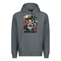 Rock pilot life gnome Premium Hoodie - BarkalooDesign