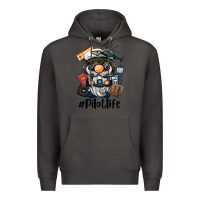Smoke pilot life gnome Premium Hoodie - BarkalooDesign