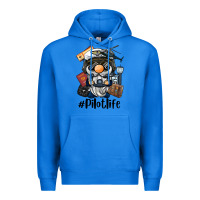 True Royal pilot life gnome Premium Hoodie - BarkalooDesign