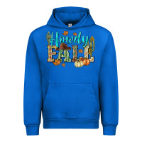 Cobalt Western howdy Fall Urban Hoodie - NancyCooperArtShop
