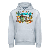 Heather Grey Western howdy Fall Urban Hoodie - NancyCooperArtShop