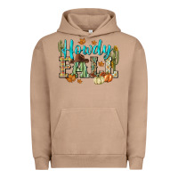 Pigment Burro Western howdy Fall Urban Hoodie - NancyCooperArtShop